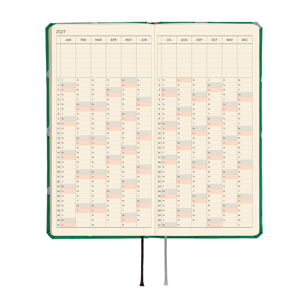 Hobonichi Techo 2027 Weeks Bow &amp; Tie: Sheep Sheep Sheep