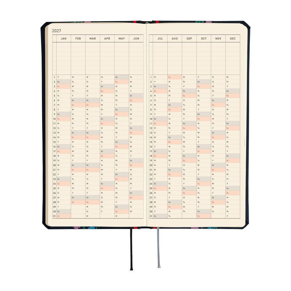 Hobonichi Techo 2027 Weeks Yoshie Watanabe: Petit Bloom