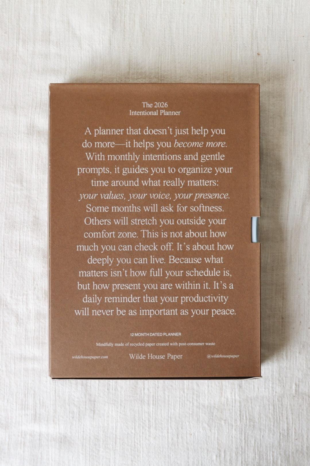 2026 Intentional Planner