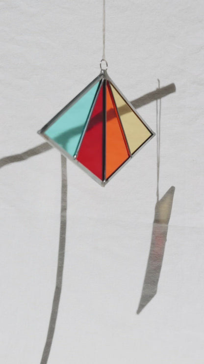 Suncatcher, Wide Diamond Rainbow