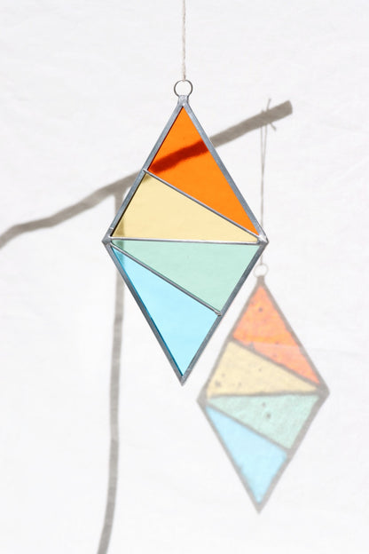 Stained Glass, Rainbow Diamond