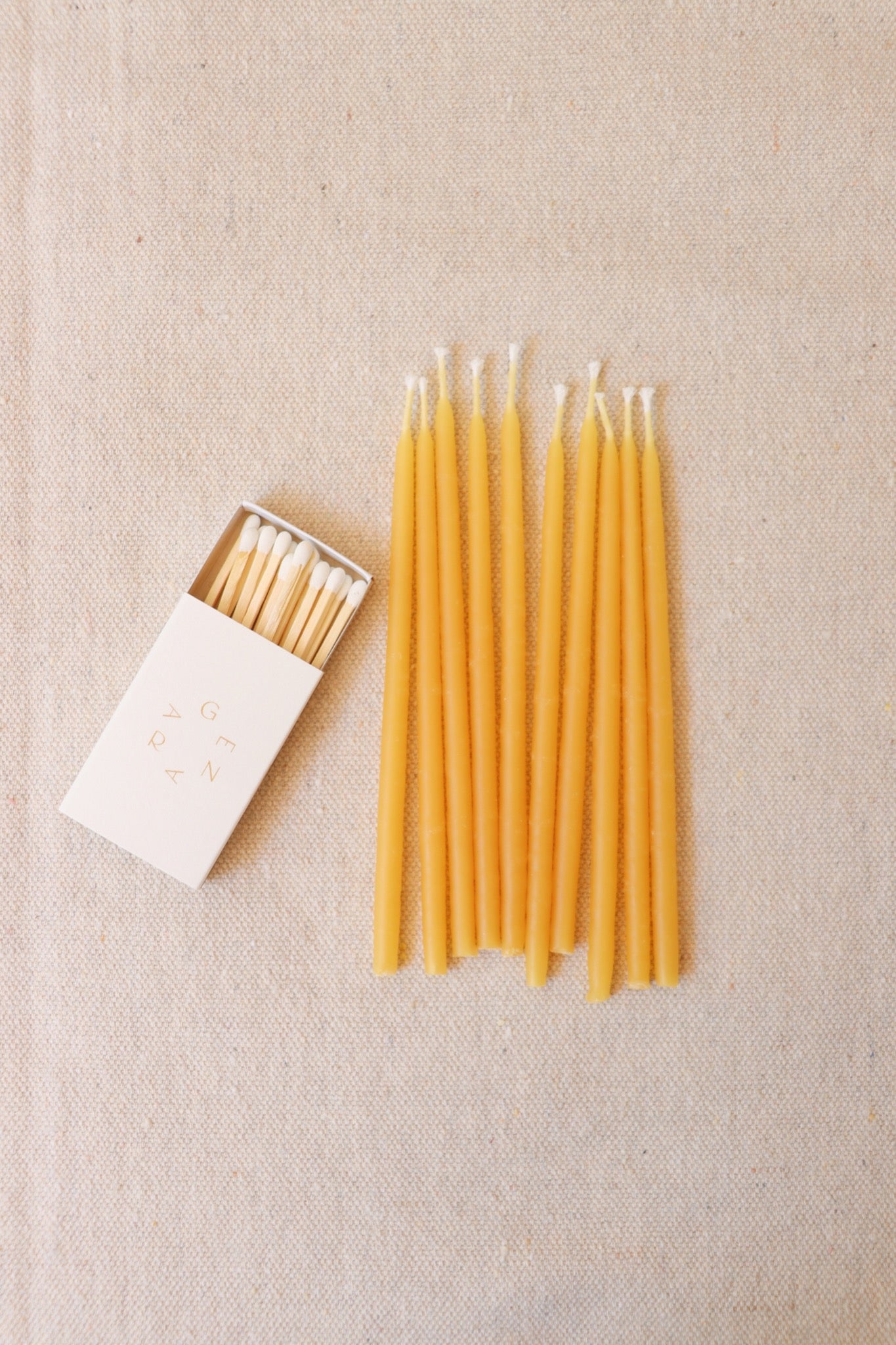 Beeswax Birthday Candles