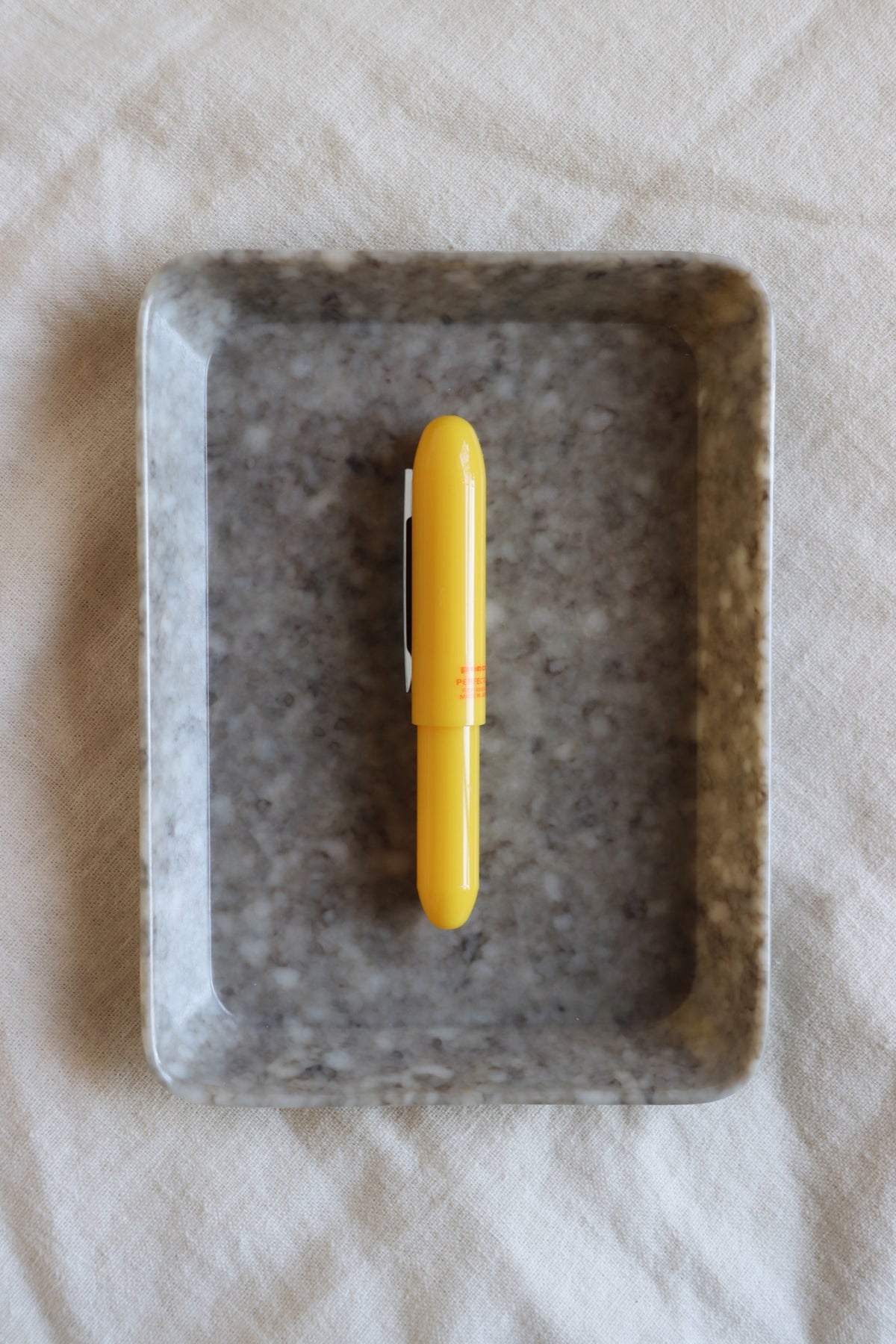 Yellow Ballpoint Bullet Pen