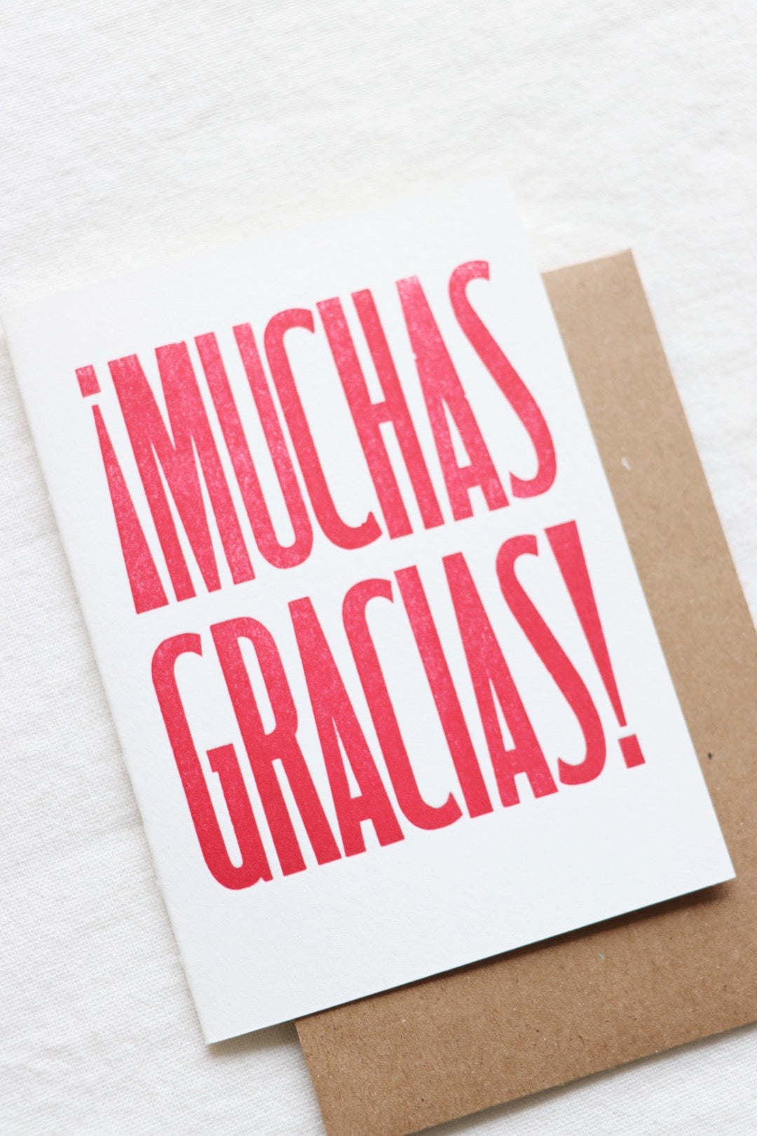 Muchas Gracias Card