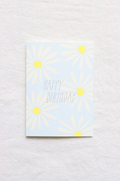 Happy Birthday Daisies Card