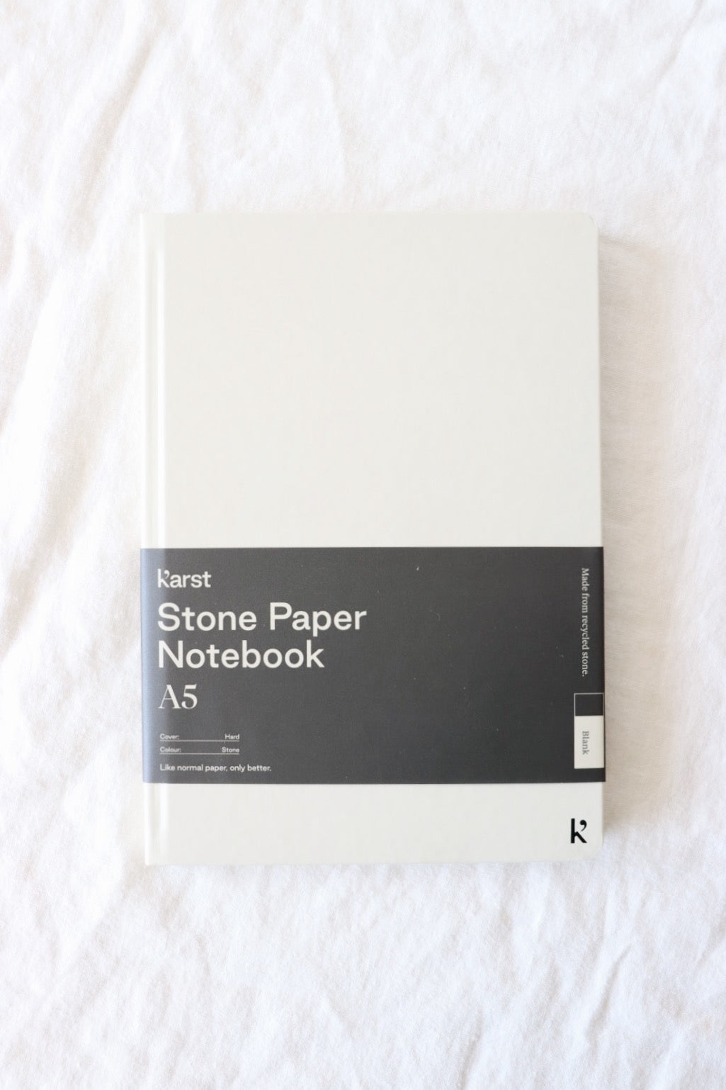 Karst Notebook, Hardcover Lined A5 Stone