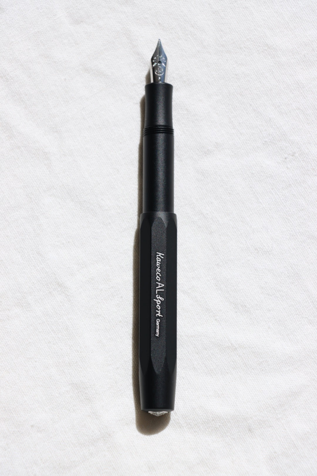 Kaweco AL Sport Fountain Pen, Black Aluminum
