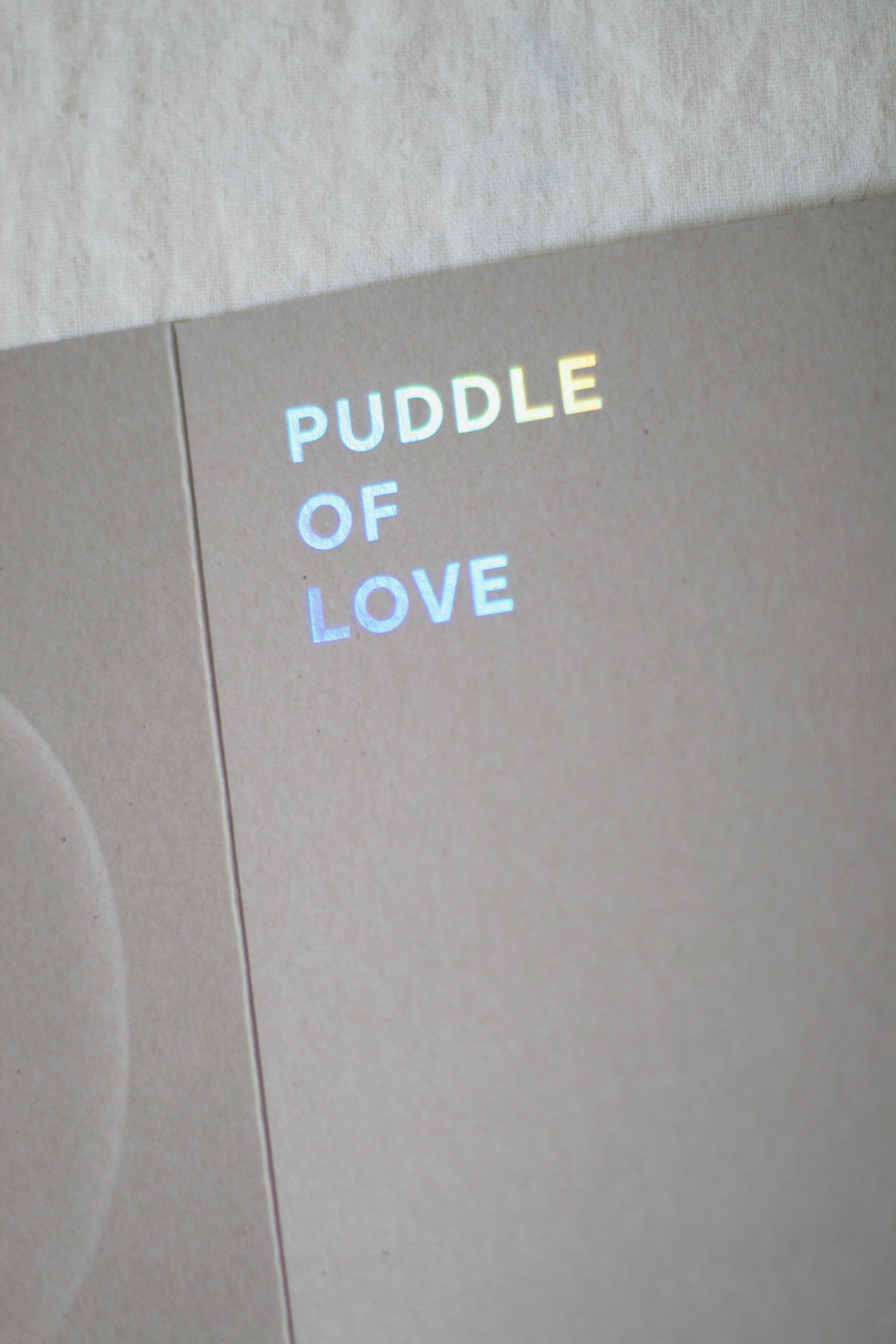 Puddle of Love Card