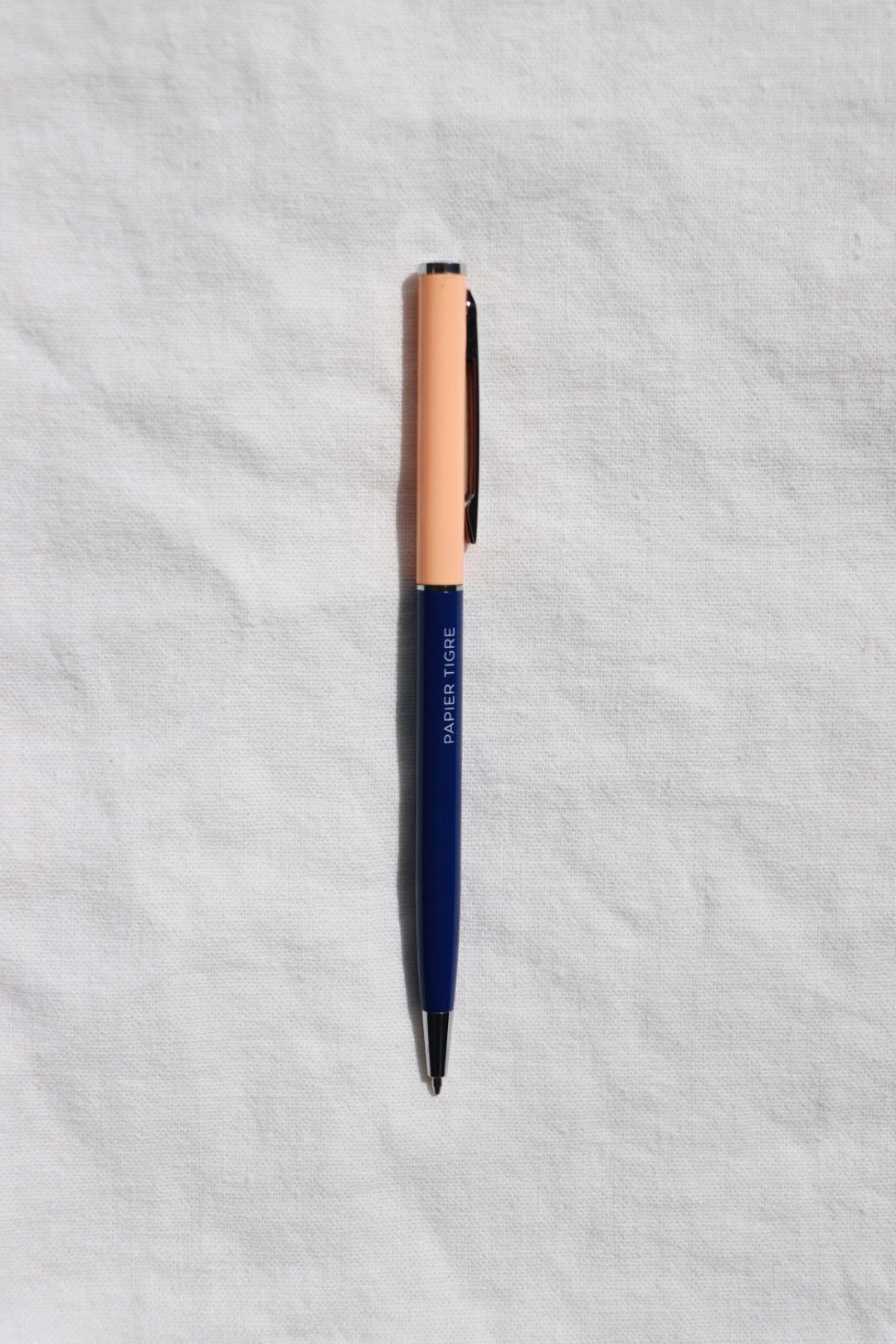 Papier Tigre Ballpoint Pen, Cobalt + Salmon