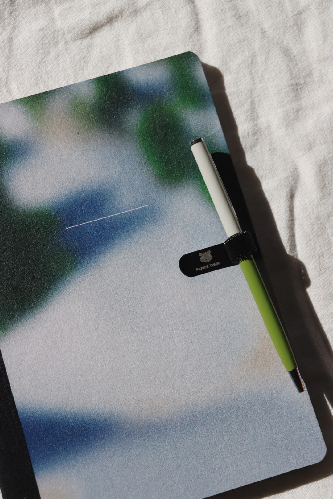 Papier Tigre Ballpoint Pen, Olive + Moon